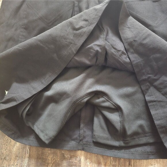 Jofit Women L Stretch Black Athletic Golf Tennis Skirt Skort - Picture 4 of 4